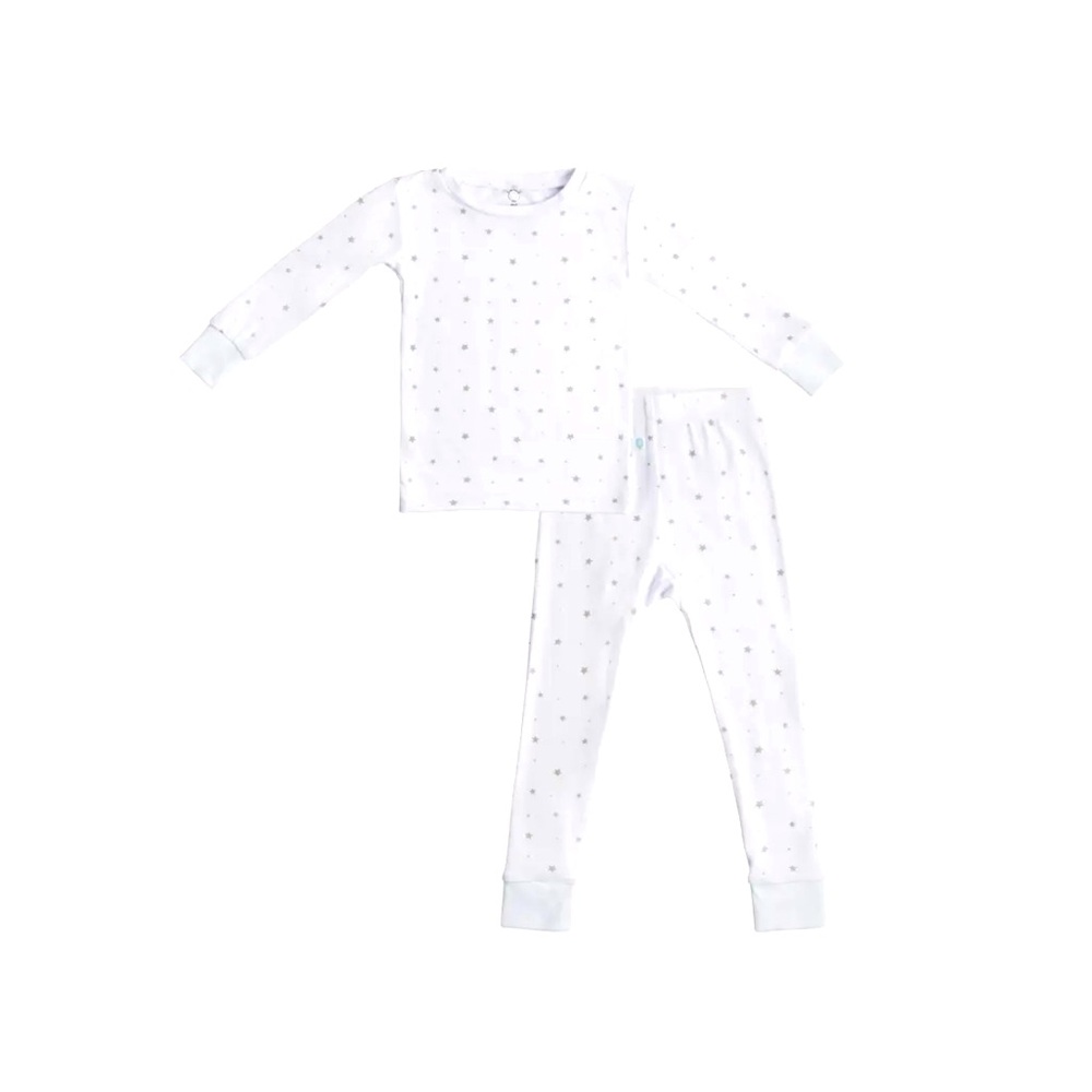 Toddler Bamboo Pajamas: Grey Star